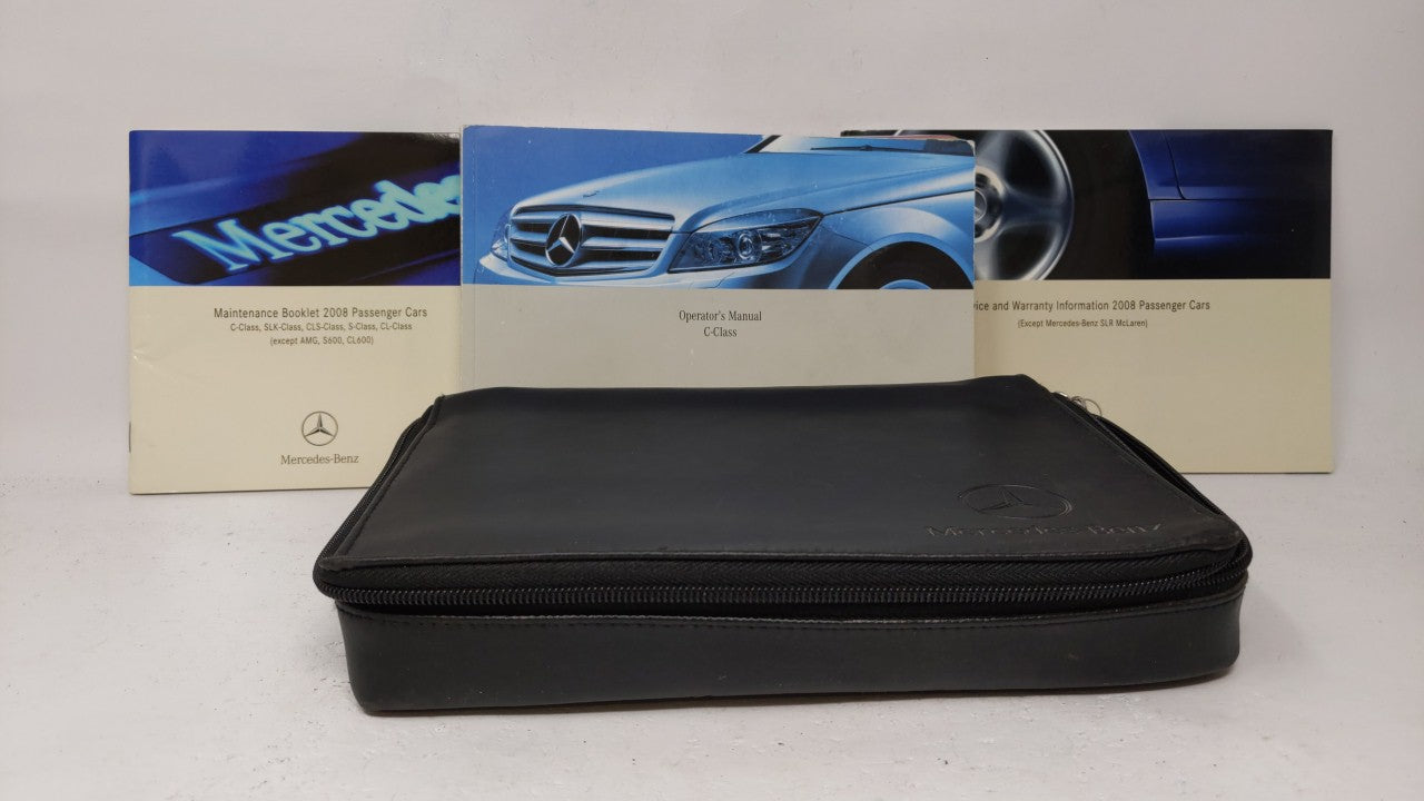 2008 Mercedes-Benz C230 Owners Manual Book Guide OEM Used Auto Parts - Oemusedautoparts1.com