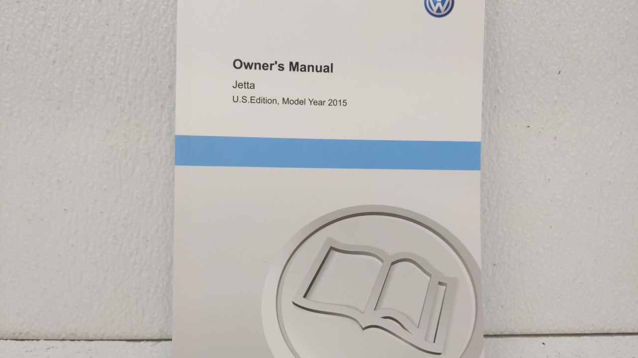 2015 Volkswagen Jetta Owners Manual Book Guide OEM Used Auto Parts - Oemusedautoparts1.com