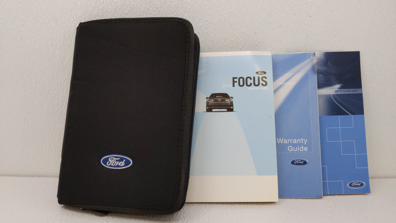 2010 Ford Focus Owners Manual Book Guide OEM Used Auto Parts - Oemusedautoparts1.com