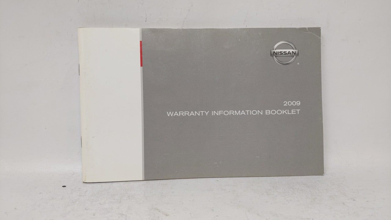 2009 Nissan Rogue Owners Manual Book Guide OEM Used Auto Parts - Oemusedautoparts1.com