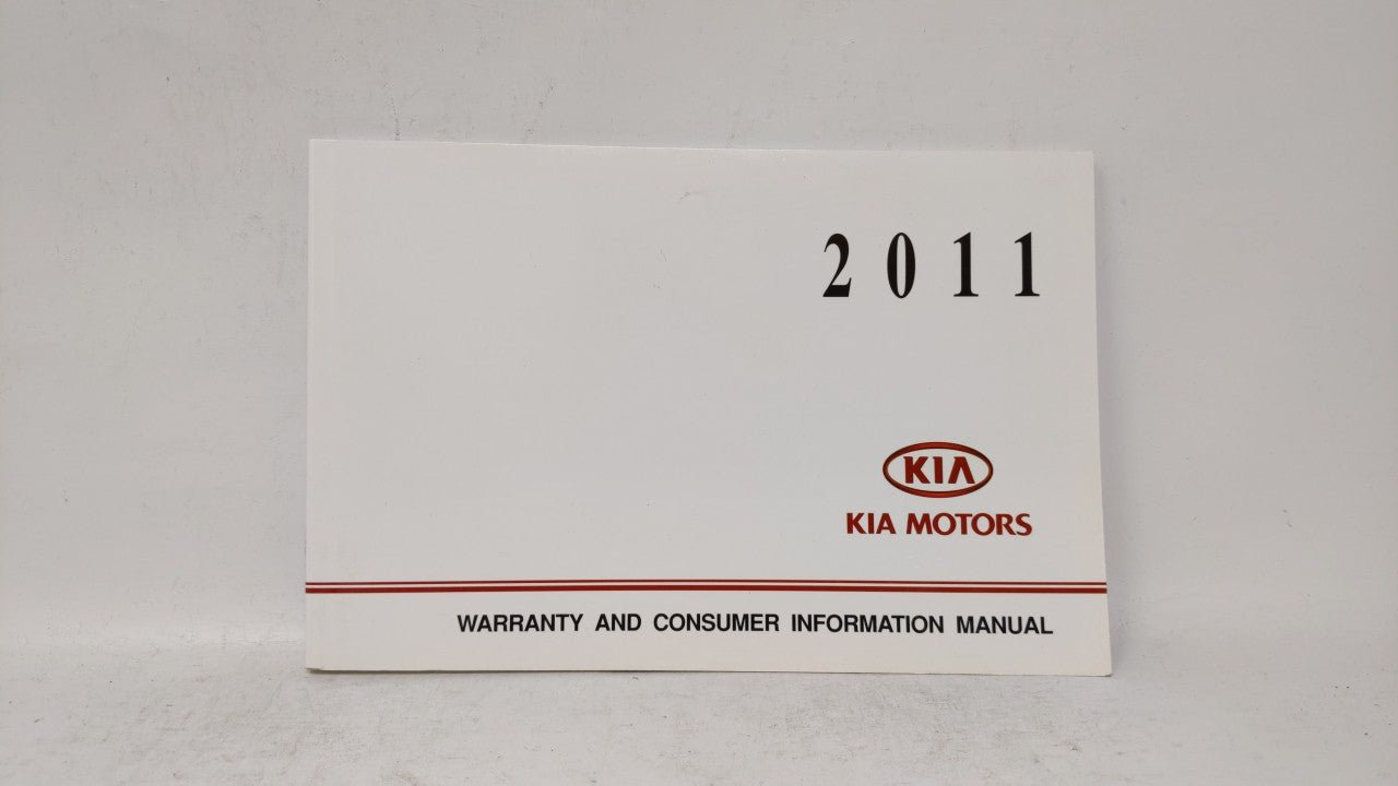2011 Kia Forte Owners Manual Book Guide OEM Used Auto Parts - Oemusedautoparts1.com