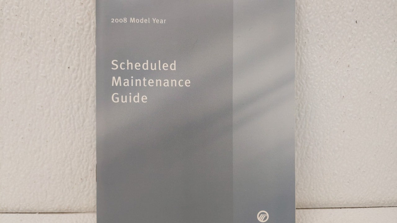 2008 Mercury Sable Owners Manual Book Guide OEM Used Auto Parts - Oemusedautoparts1.com