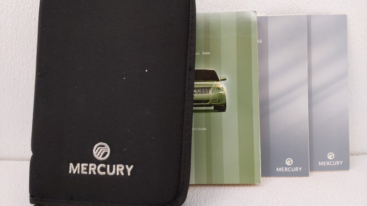 2008 Mercury Sable Owners Manual Book Guide OEM Used Auto Parts - Oemusedautoparts1.com