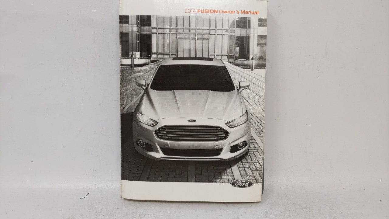 2014 Ford Fusion Owners Manual Book Guide OEM Used Auto Parts - Oemusedautoparts1.com