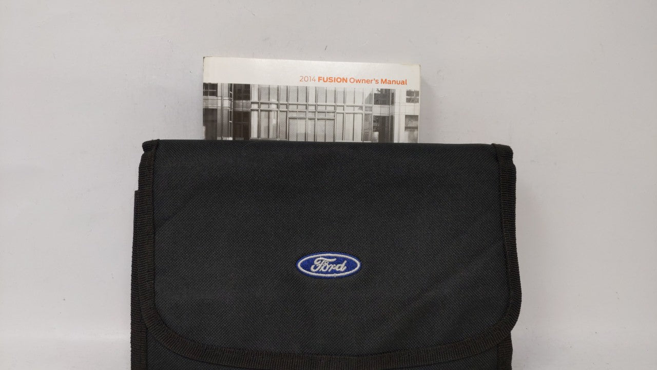 2014 Ford Fusion Owners Manual Book Guide OEM Used Auto Parts - Oemusedautoparts1.com