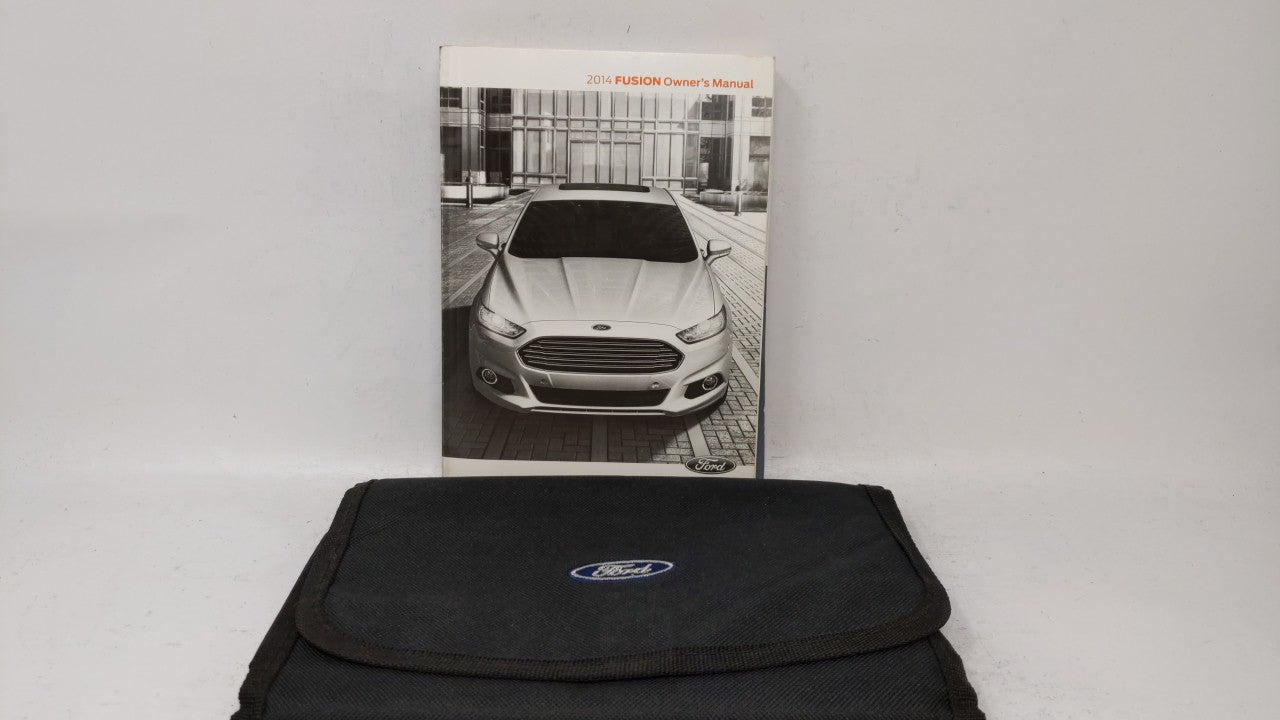 2014 Ford Fusion Owners Manual Book Guide OEM Used Auto Parts - Oemusedautoparts1.com