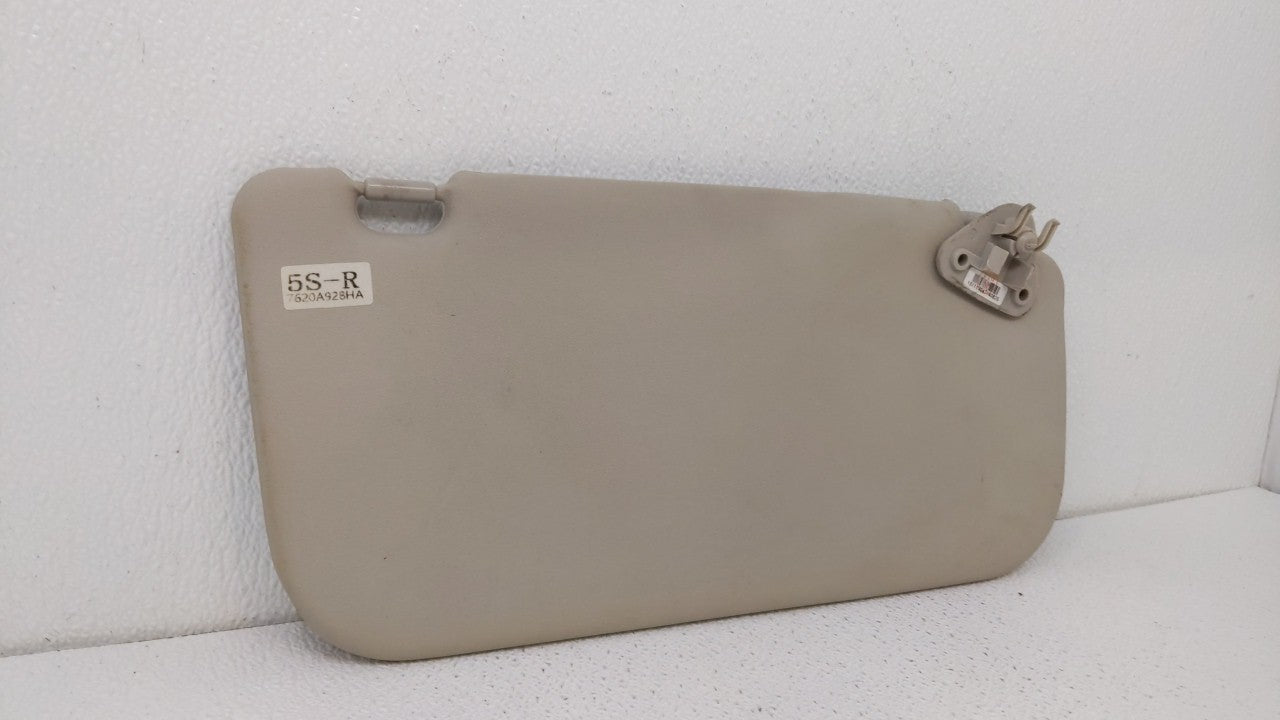 2016 Mitsubishi Mirage Sun Visor Shade Replacement Passenger Right Mirror Fits OEM Used Auto Parts - Oemusedautoparts1.com