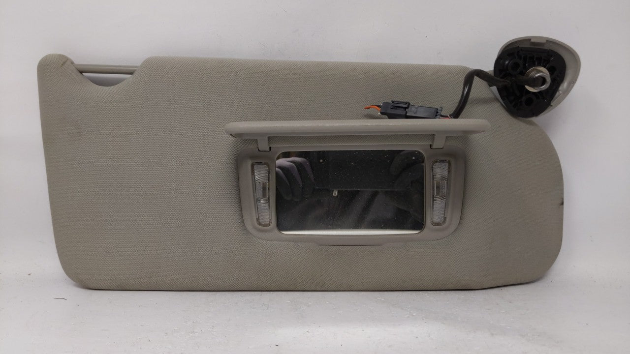 2005-2009 Buick Lacrosse Passenger Right Sun Visor Sunvisor Light Grey 73797 Mirror - Oemusedautoparts1.com