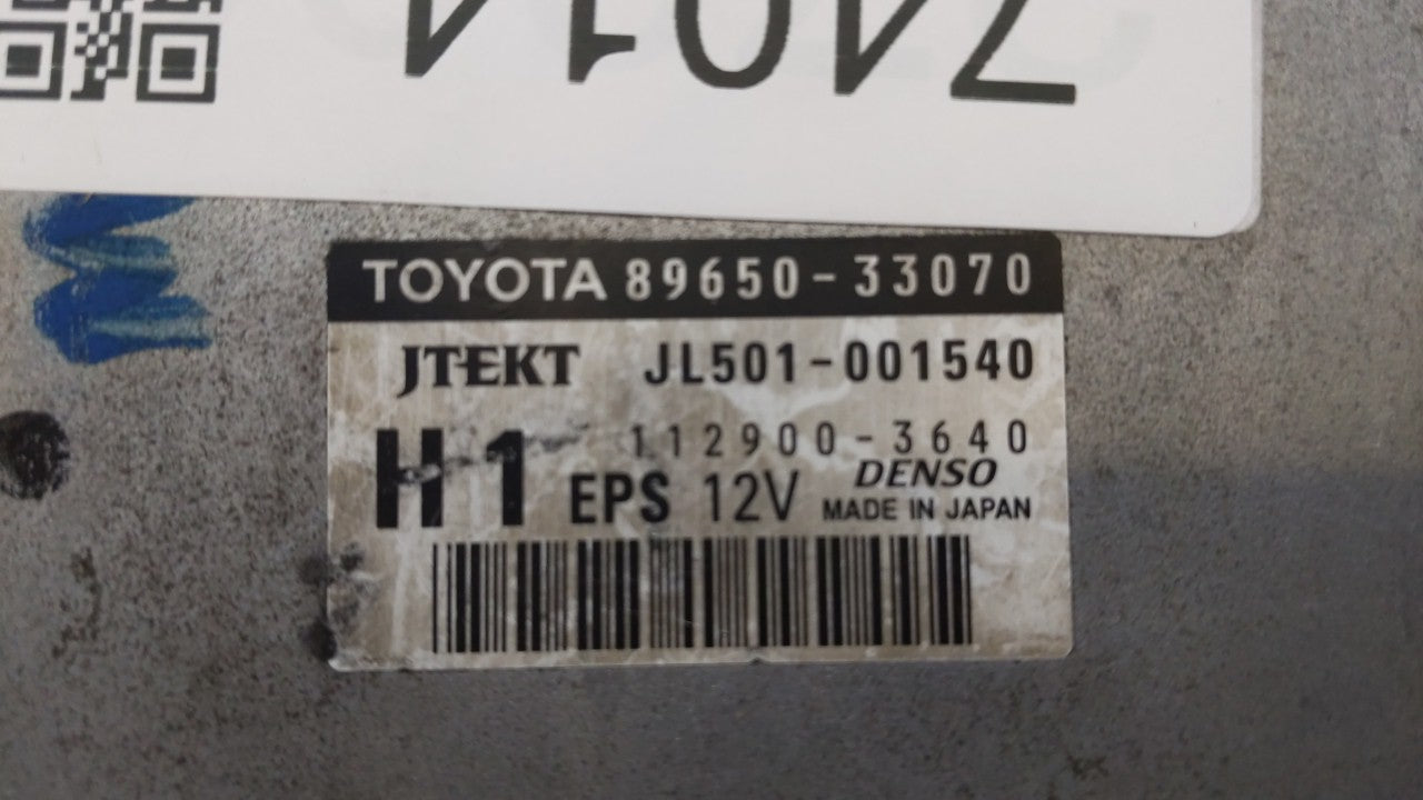 2010-2011 Toyota Camry Transmission Control Module Tcu Tcm 89650-33070 - Oemusedautoparts1.com