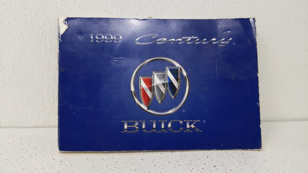 1999 Buick Century Owners Manual Book Guide OEM Used Auto Parts - Oemusedautoparts1.com