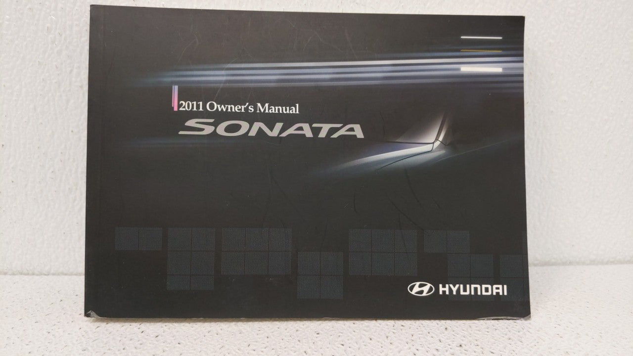 2011 Hyundai Sonata Owners Manual Book Guide OEM Used Auto Parts - Oemusedautoparts1.com