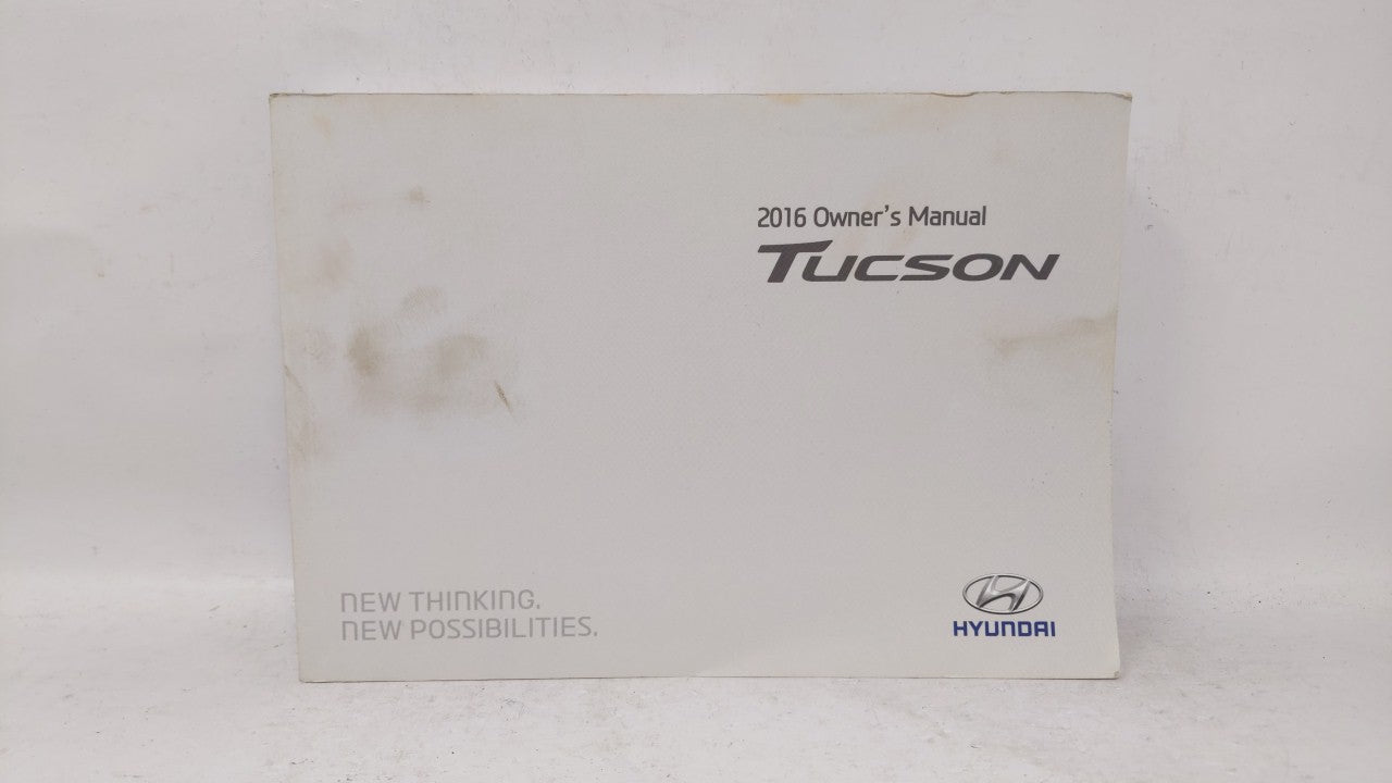2016 Hyundai Tucson Owners Manual Book Guide OEM Used Auto Parts - Oemusedautoparts1.com