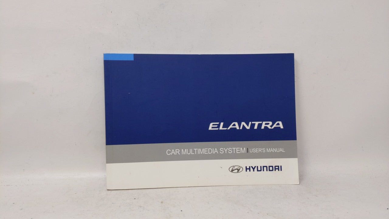 2016 Hyundai Elantra Owners Manual Book Guide OEM Used Auto Parts - Oemusedautoparts1.com