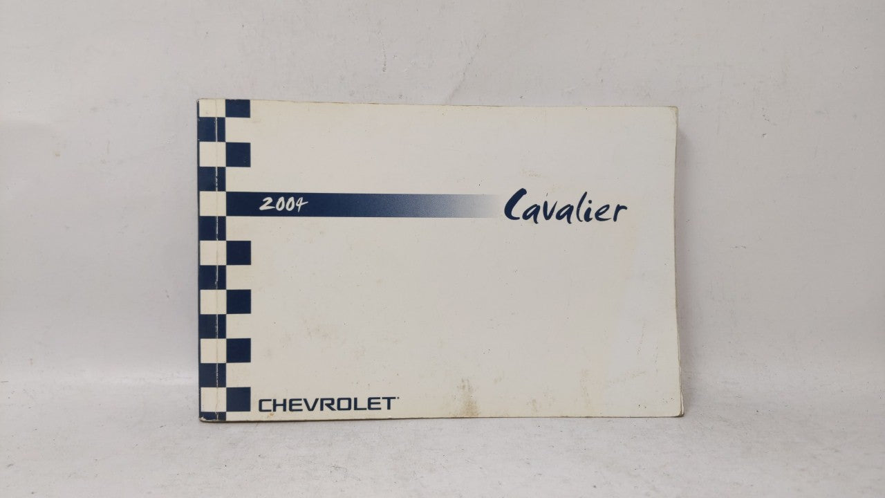 2004 Chevrolet Cavalier Owners Manual Book Guide OEM Used Auto Parts - Oemusedautoparts1.com