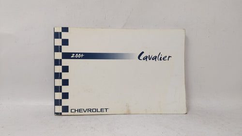 2004 Chevrolet Cavalier Owners Manual Book Guide OEM Used Auto Parts