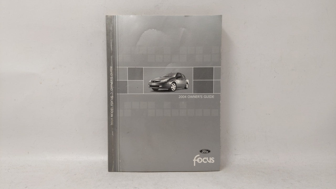 2004 Ford Focus Owners Manual Book Guide OEM Used Auto Parts - Oemusedautoparts1.com