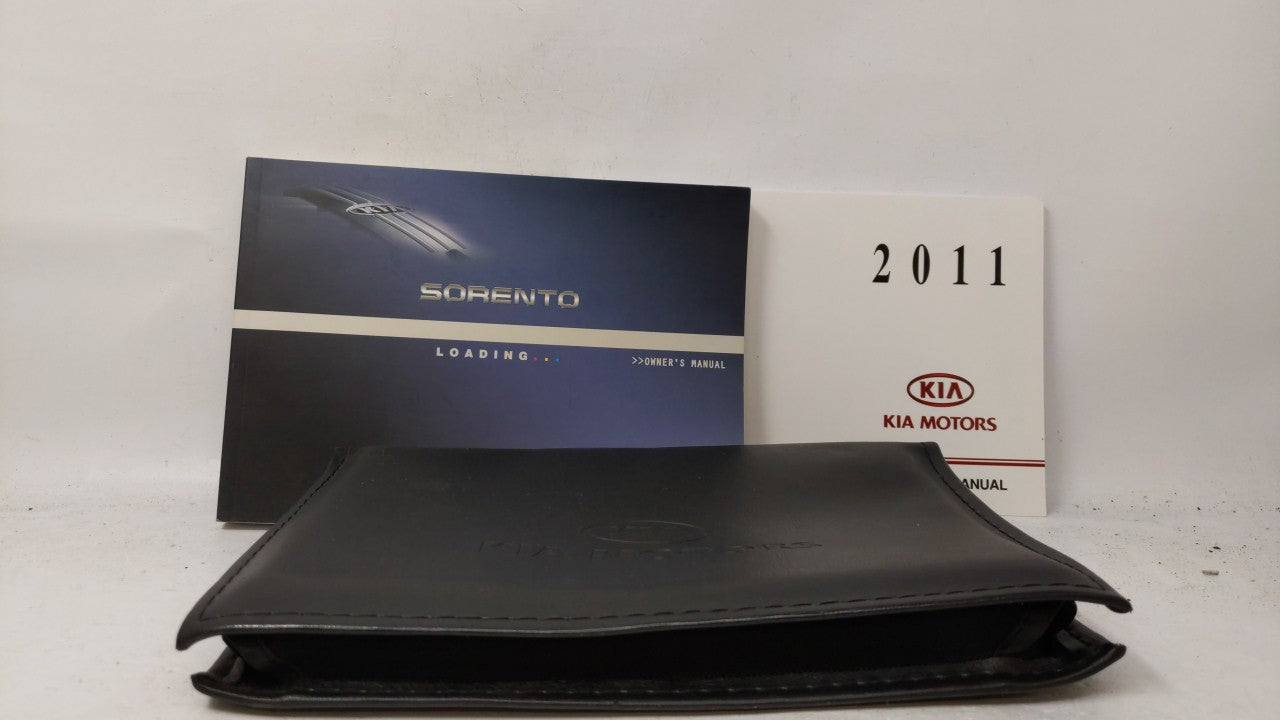 2011 Kia Sorento Owners Manual Book Guide OEM Used Auto Parts - Oemusedautoparts1.com