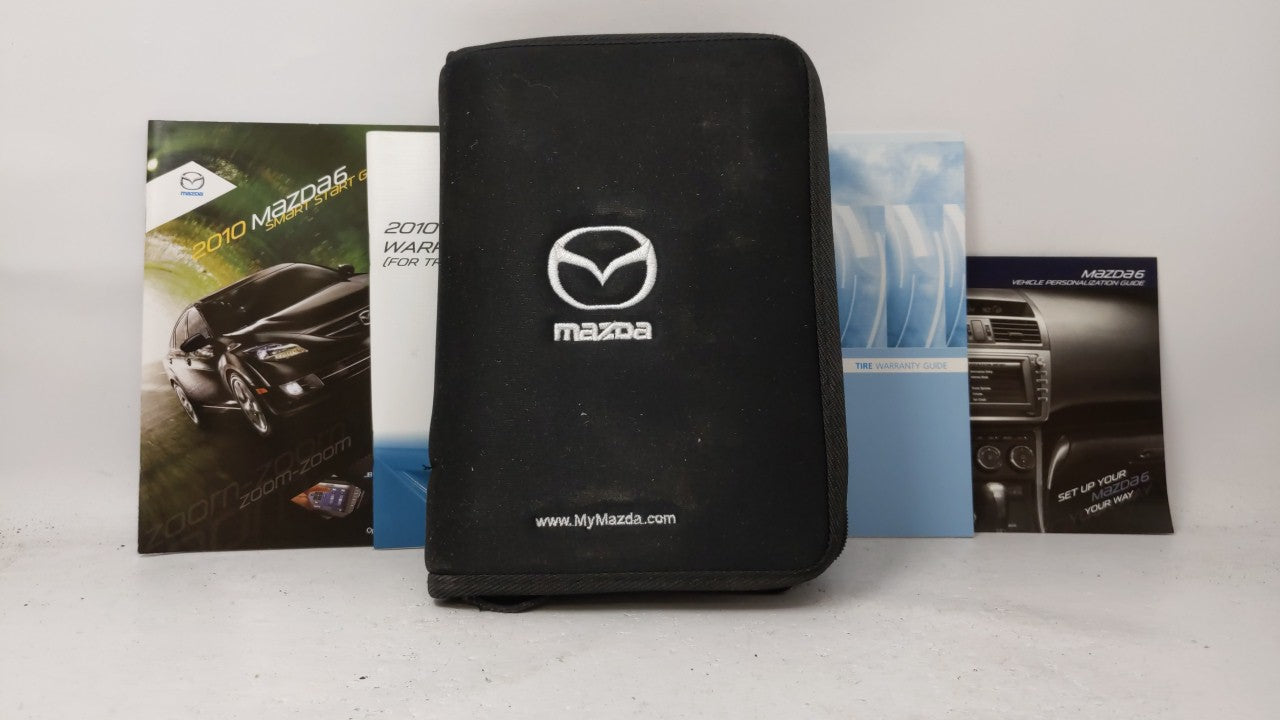 2010 Mazda 6 Owners Manual Book Guide OEM Used Auto Parts - Oemusedautoparts1.com