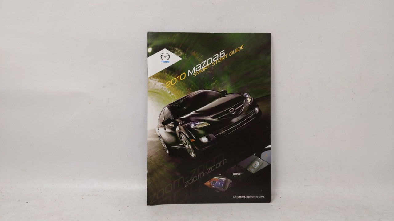 2010 Mazda 6 Owners Manual Book Guide OEM Used Auto Parts - Oemusedautoparts1.com