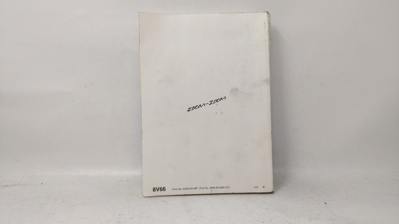 2007 Mazda 3 Owners Manual Book Guide OEM Used Auto Parts - Oemusedautoparts1.com