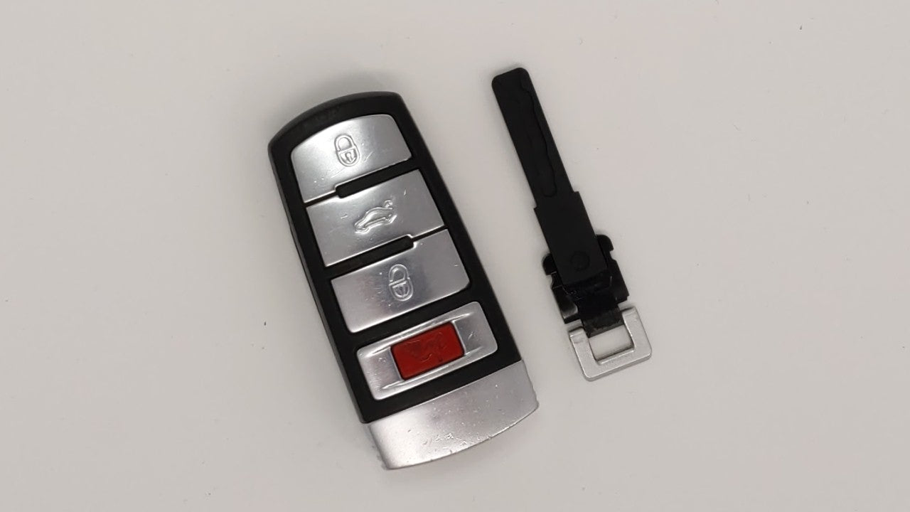 Volkswagen Passat Keyless Entry Remote Fob Nbg009066t   3c0 959 752 Bb 4 Buttons - Oemusedautoparts1.com