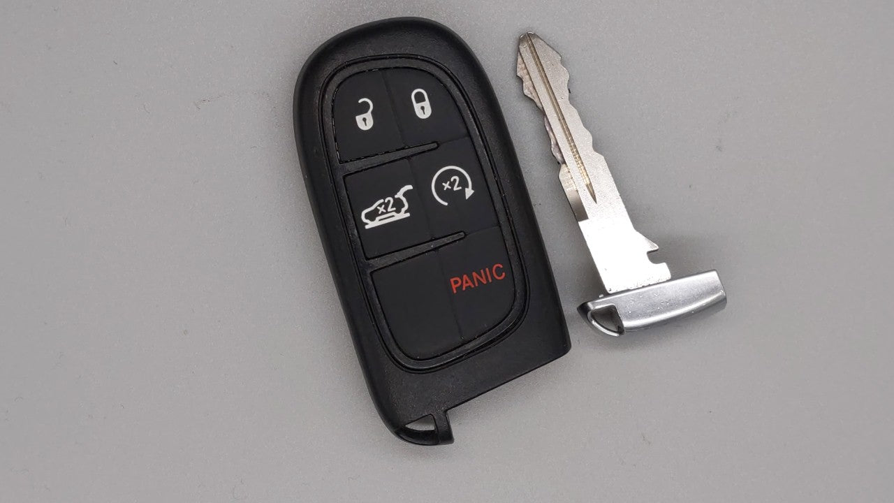 Jeep Cherokee Keyless Entry Remote Fob Gq4-54t   68141580ag 5 Buttons - Oemusedautoparts1.com