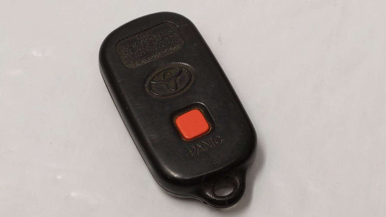 Toyota Corolla Matrix Keyless Entry Remote Gq43vt14t 4 Buttons - Oemusedautoparts1.com