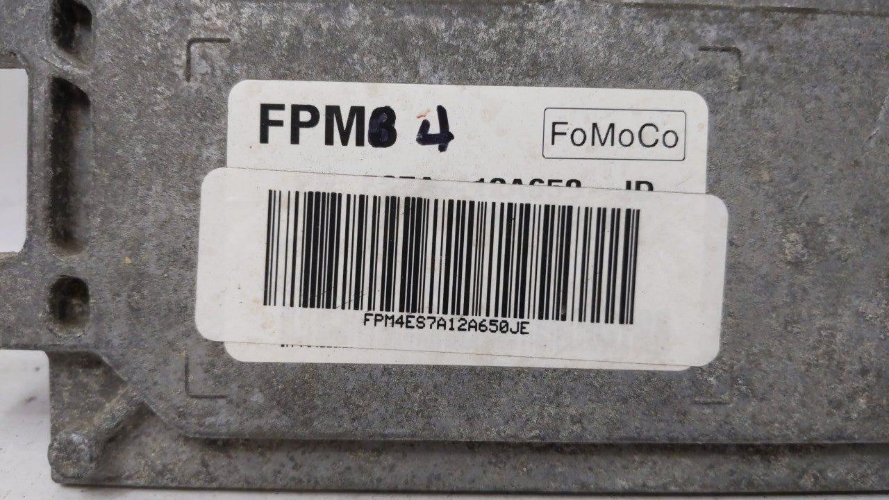 2014-2016 Ford Fusion PCM Engine Computer ECU ECM PCU OEM P/N:GS7A-12A650-UA ES7A-12A650-JF Fits 2014 2015 2016 OEM Used Auto Parts - Oemusedautoparts1.com