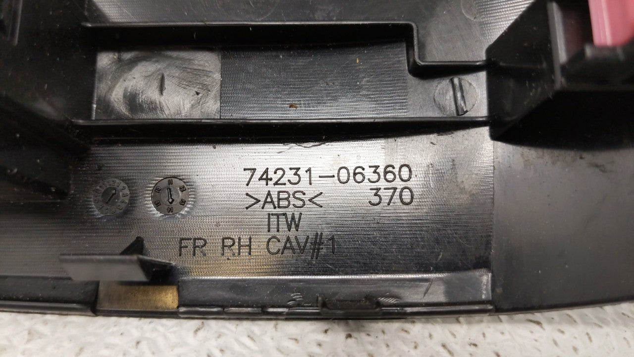 2013 Toyota Camry Passeneger Right Power Window Switch 74231-06360 - Oemusedautoparts1.com