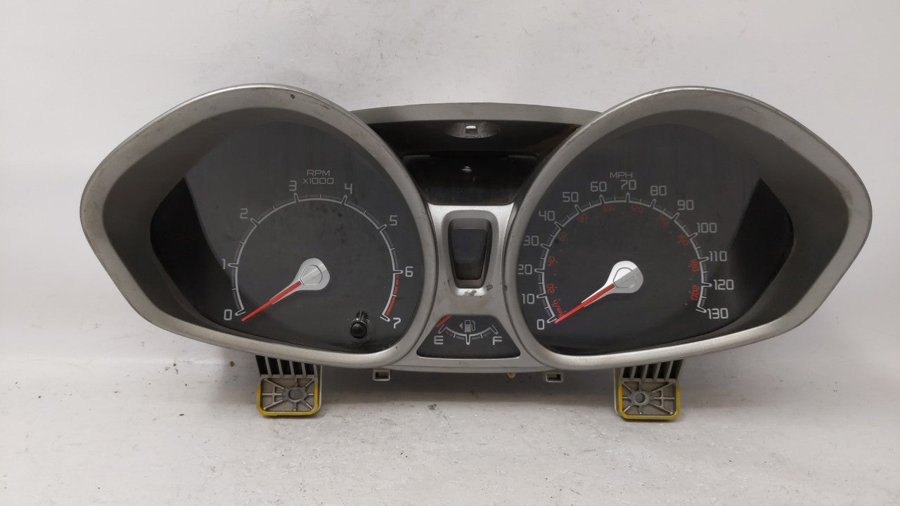 2013 Ford Fiesta Speedometer Instrument Cluster Gauges 76155 - Oemusedautoparts1.com