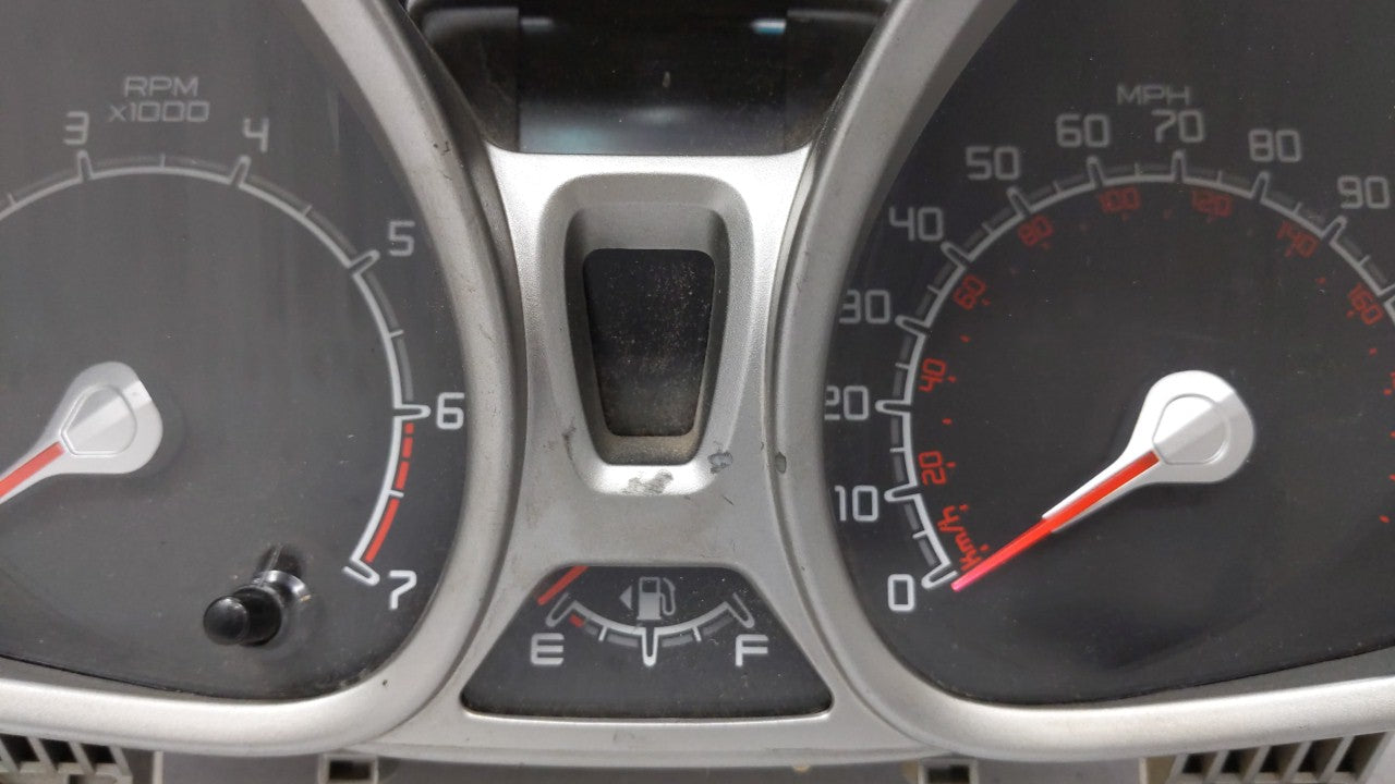 2013 Ford Fiesta Speedometer Instrument Cluster Gauges 76155 - Oemusedautoparts1.com