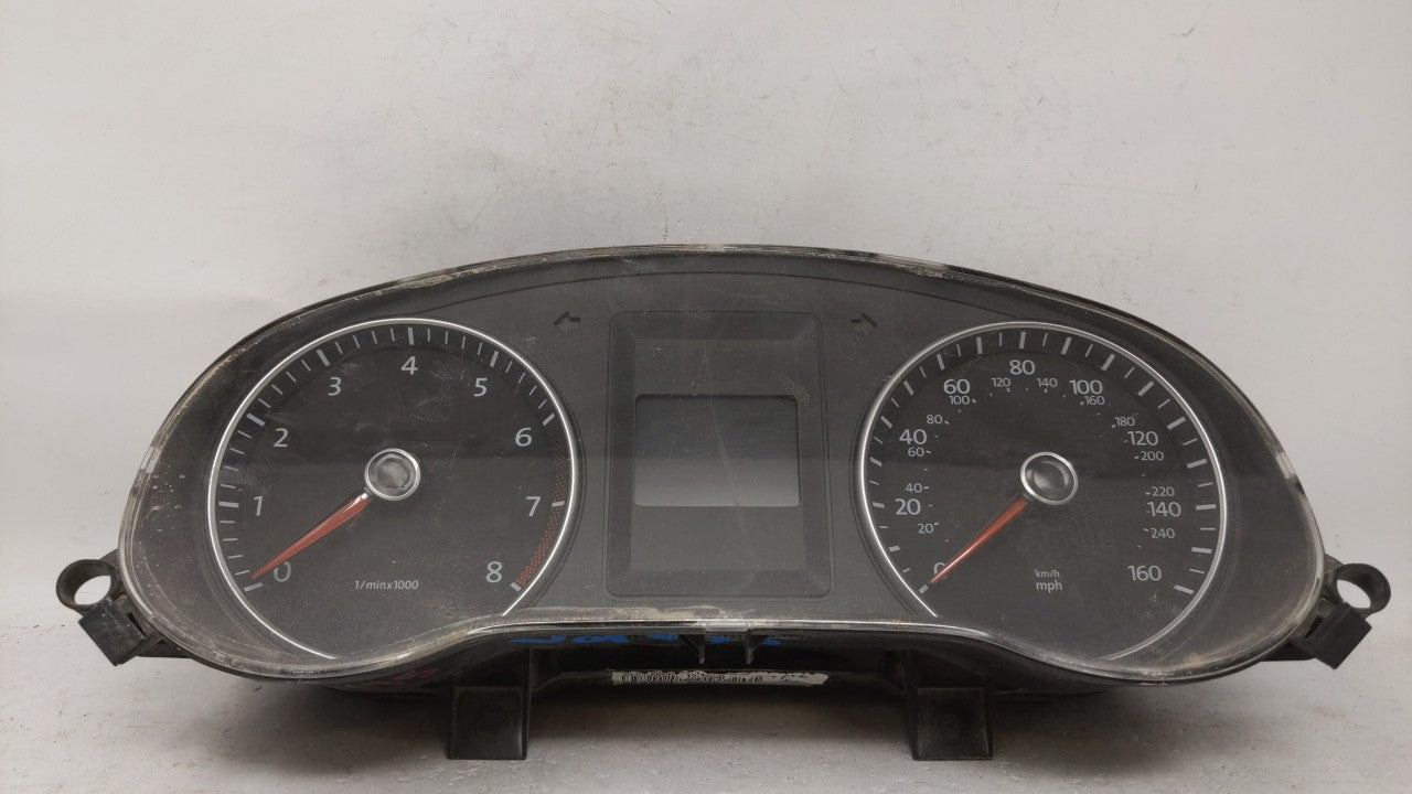 2014 Volkswagen Jetta Instrument Cluster Speedometer Gauges P/N:5C6920 953B Fits OEM Used Auto Parts - Oemusedautoparts1.com