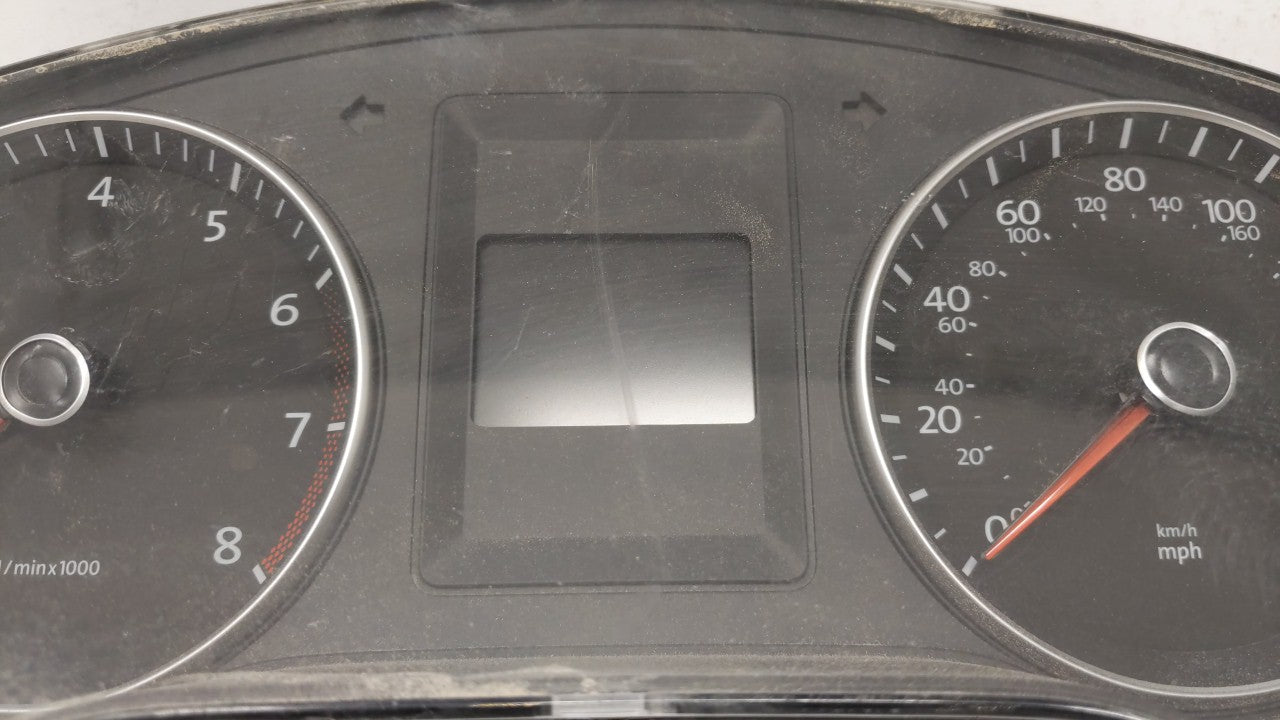 2014 Volkswagen Jetta Instrument Cluster Speedometer Gauges P/N:5C6920 953B Fits OEM Used Auto Parts - Oemusedautoparts1.com