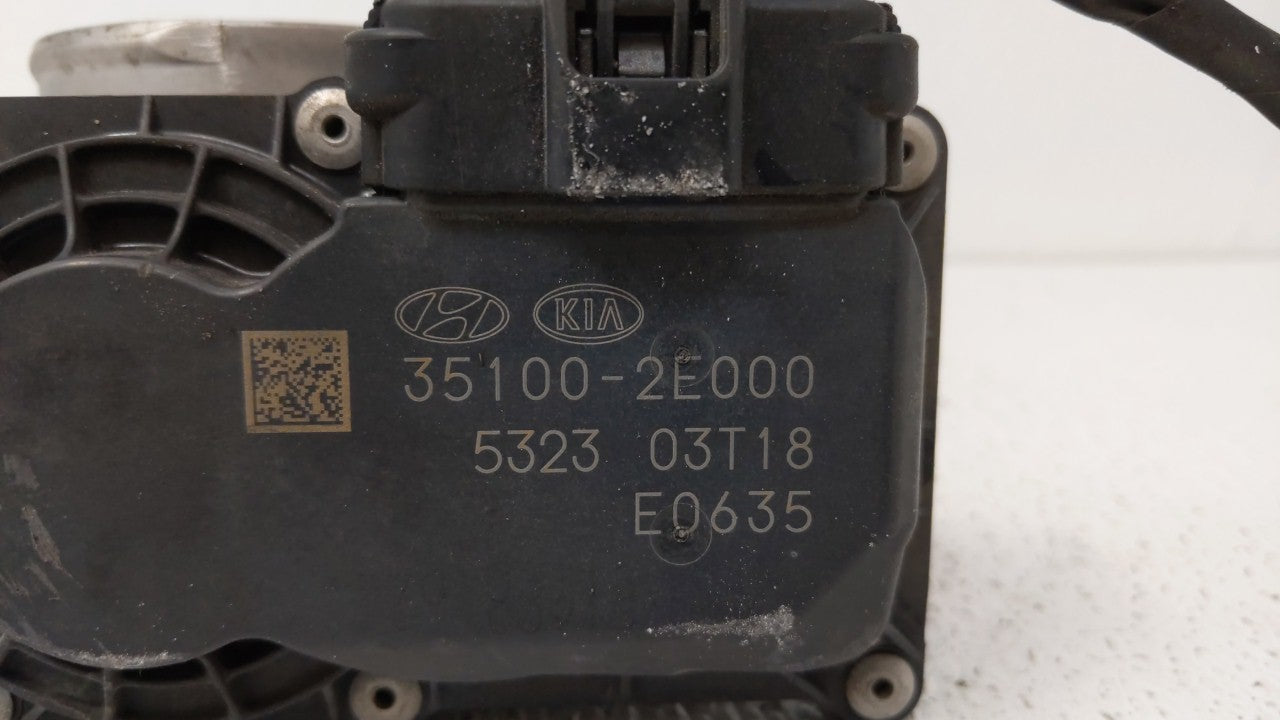 2014-2018 Kia Forte Throttle Body P/N:1606031769 35100 2E000 Fits 2011 2012 2013 2014 2015 2016 2017 2018 2019 OEM Used Auto Parts - Oemusedautoparts1.com