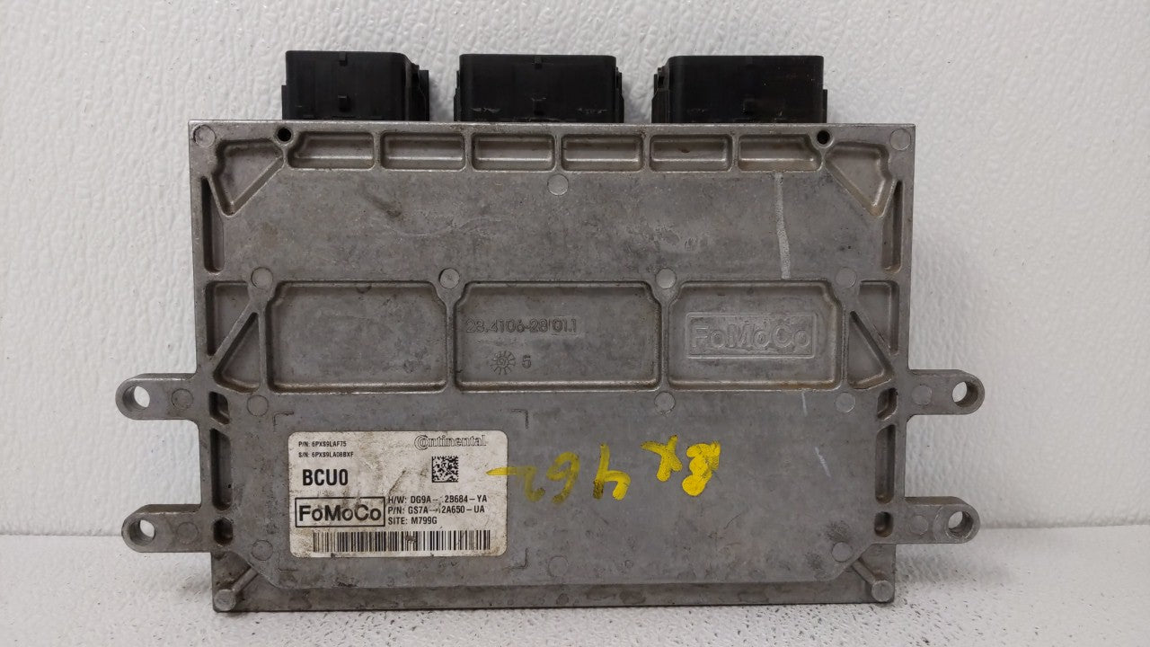 2014-2016 Ford Fusion PCM Engine Computer ECU ECM PCU OEM P/N:GS7A-12A650-UA ES7A-12A650-JF Fits 2014 2015 2016 OEM Used Auto Parts - Oemusedautoparts1.com