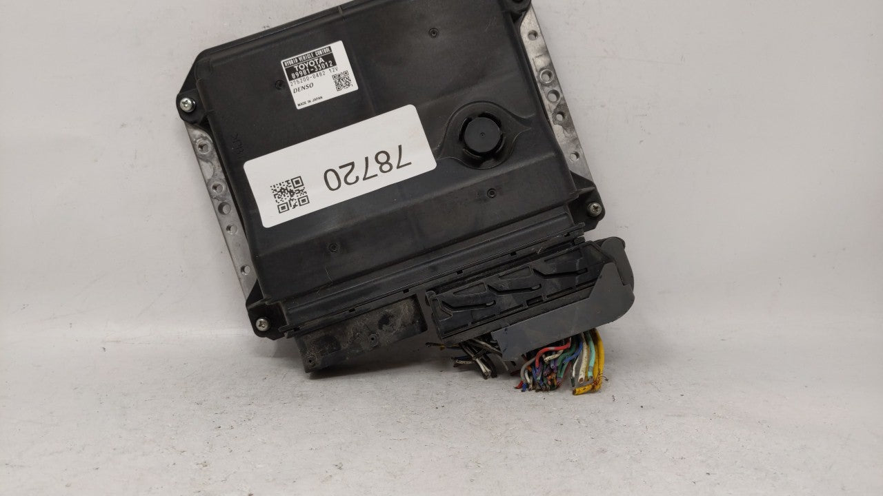 2007 Toyota Camry PCM Engine Computer ECU ECM PCU OEM P/N:89981-33012 Fits OEM Used Auto Parts - Oemusedautoparts1.com