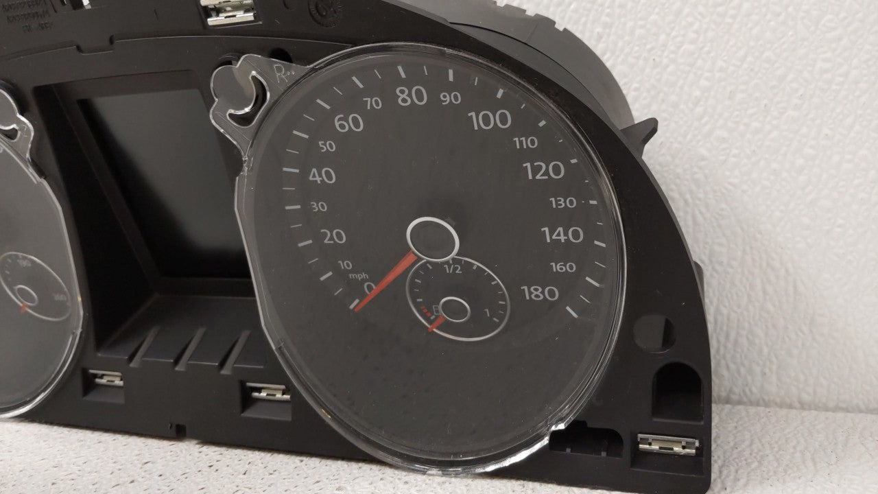 2010-2011 Volkswagen Cc Instrument Cluster Speedometer Gauges P/N:3C8920970M Fits 2010 2011 OEM Used Auto Parts - Oemusedautoparts1.com