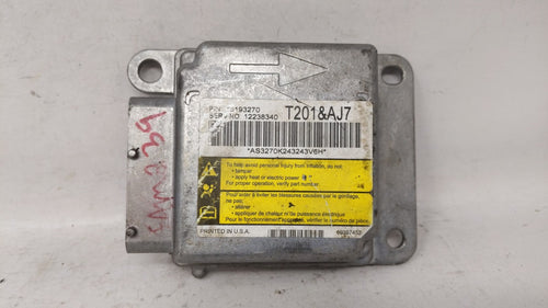 2005-2007 Buick Terraza Chassis Control Module Ccm Bcm Body Control
