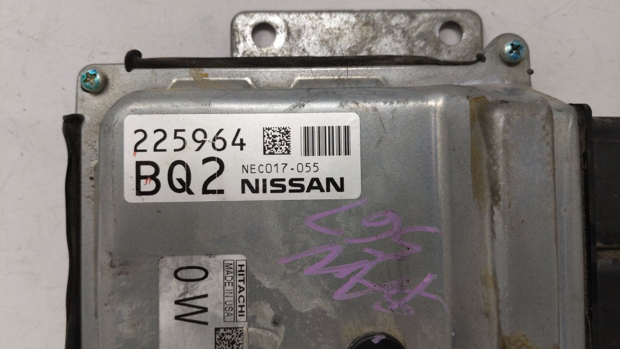 2015 Nissan Altima PCM Engine Computer ECU ECM PCU OEM P/N:BEM404-300 A1 NEC001-666 Fits 2013 2014 OEM Used Auto Parts - Oemusedautoparts1.com