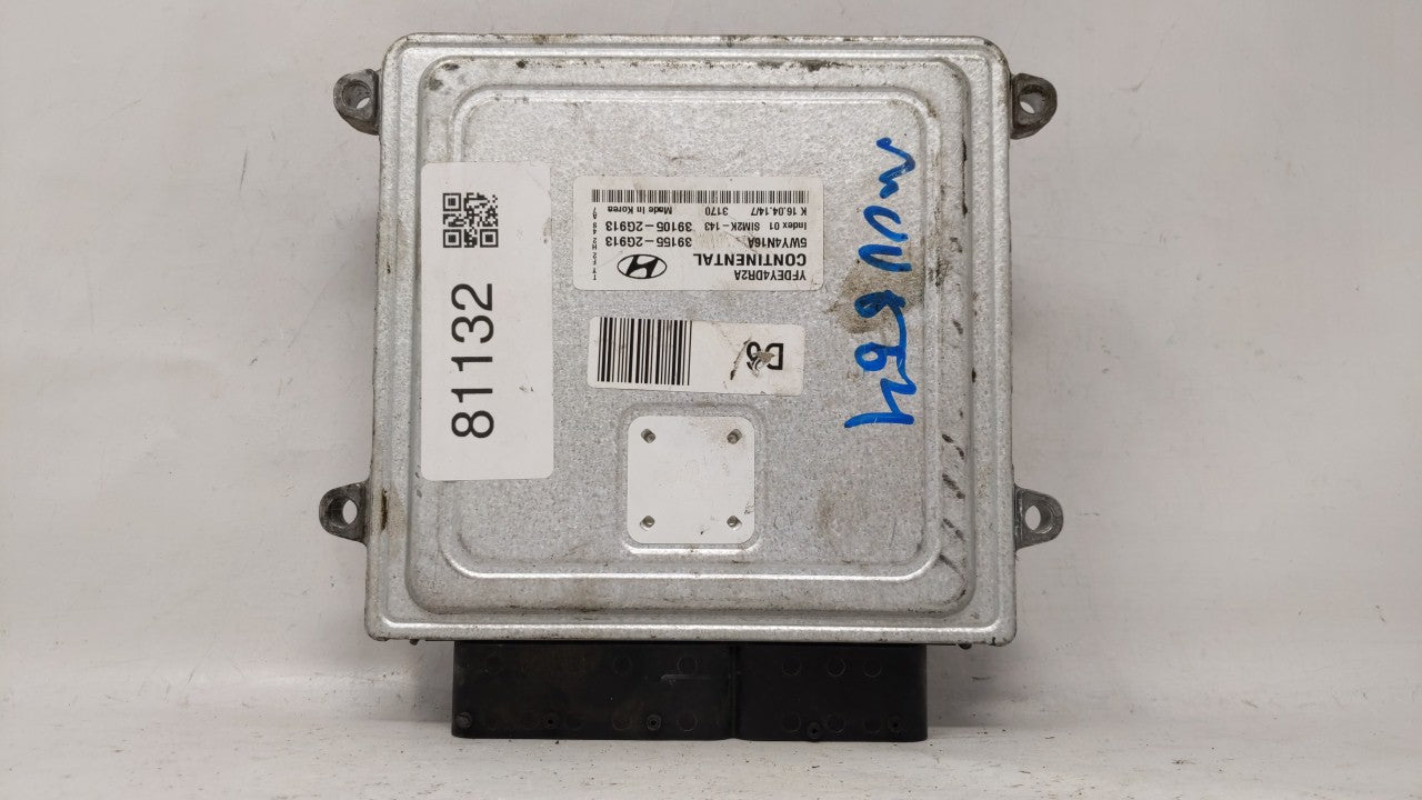 2011-2015 Hyundai Sonata PCM Engine Computer ECU ECM PCU OEM P/N:39155-2G911 39155-2G915 Fits 2011 2012 2013 2014 2015 OEM Used Auto Parts - Oemusedautoparts1.com