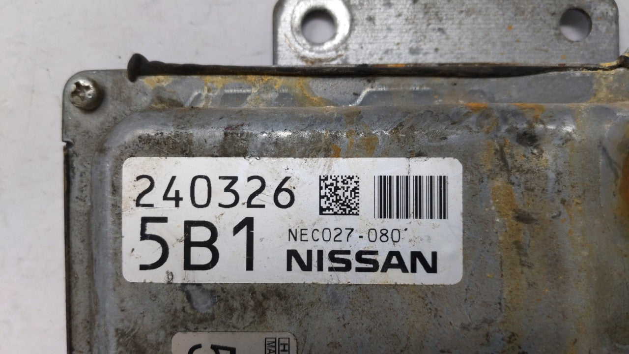 2016-2017 Nissan Altima PCM Engine Computer ECU ECM PCU OEM P/N:BEM408-300 A1 NEC022-051 Fits 2016 2017 OEM Used Auto Parts - Oemusedautoparts1.com