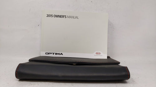 2015 Kia Optima Owners Manual Book Guide OEM Used Auto Parts