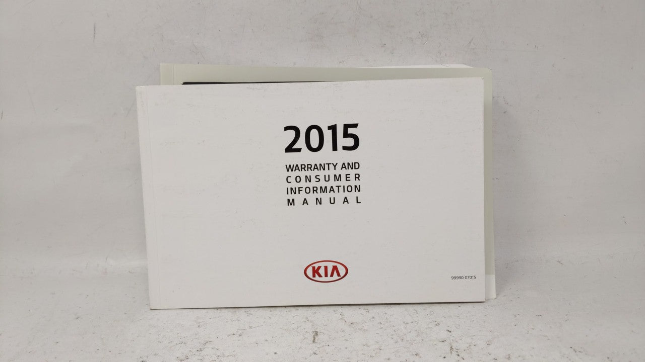 2015 Kia Optima Owners Manual Book Guide OEM Used Auto Parts - Oemusedautoparts1.com