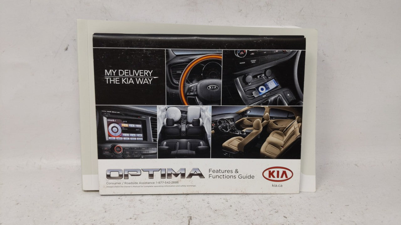 2015 Kia Optima Owners Manual Book Guide OEM Used Auto Parts - Oemusedautoparts1.com