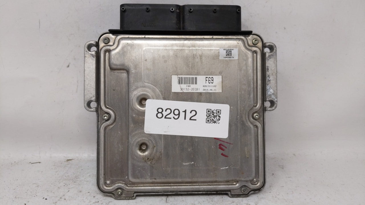 2016-2017 Hyundai Elantra Gt PCM Engine Computer ECU ECM PCU OEM P/N:39133-2EGB1 Fits 2016 2017 OEM Used Auto Parts - Oemusedautoparts1.com