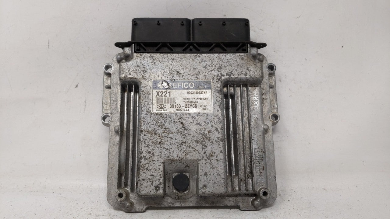 2015 Kia Forte PCM Engine Computer ECU ECM PCU OEM P/N:39133-2EYB6 39133-2EYC6 Fits OEM Used Auto Parts - Oemusedautoparts1.com