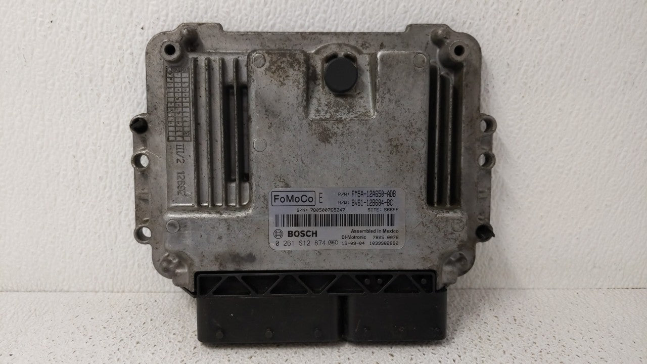 2014-2016 Ford Focus PCM Engine Computer ECU ECM PCU OEM P/N:FM5A-12A650-ADB Fits 2014 2015 2016 OEM Used Auto Parts - Oemusedautoparts1.com