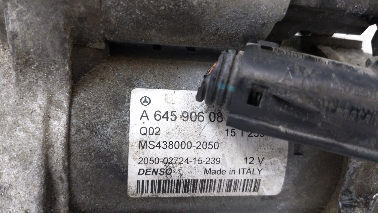 2014-2017 Mercedes-Benz Cla250 Car Starter Motor Solenoid OEM P/N:A 645 906 08 00 A 270 906 07 00 Fits OEM Used Auto Parts - Oemusedautoparts1.com