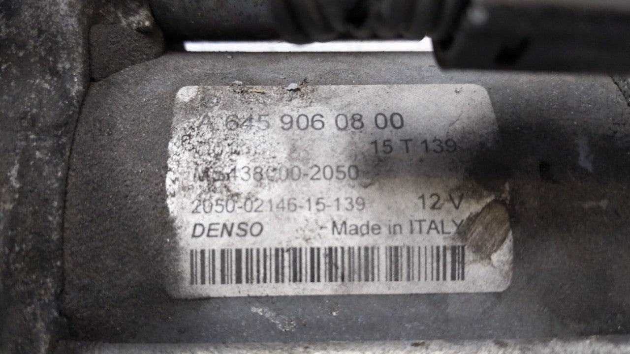 2014-2019 Mercedes-Benz Cla250 Car Starter Motor Solenoid OEM P/N:A 645 906 08 00 A 270 906 07 00 Fits OEM Used Auto Parts - Oemusedautoparts1.com