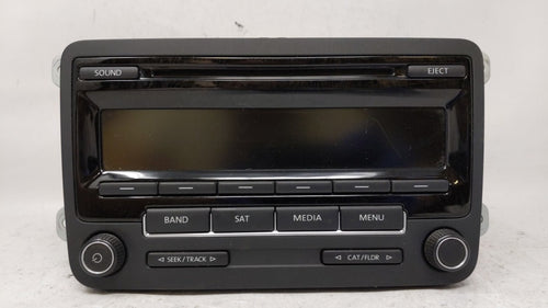 2015-2017 Volkswagen Jetta Radio AM FM Cd Player Receiver Replacement P/N:1K0 035 164 J Fits 2015 2016 2017 OEM Used Auto Parts